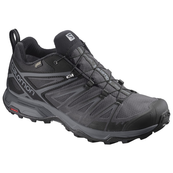 Buty Trekkingowe Męskie Salomon X ULTRA 3 GTX® - Czarne - Polska (106-SZHXIW)